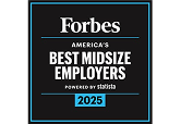 2025 Forbes 미국 최고의 중견 직장 